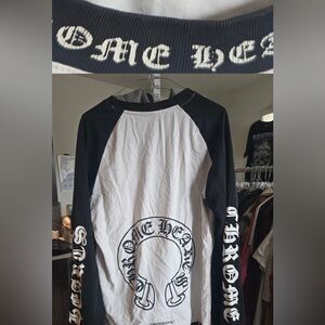 Chrome Hearts Monochrome Logo long sleeve XXL